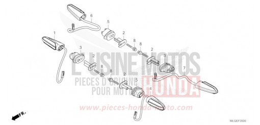 CLIGNOTANT CRF1100DP de 2023